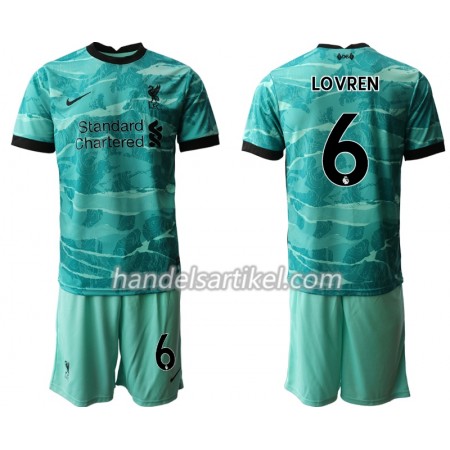 Liverpool Dejan Lovren 6 Kinder Auswärts Trikotsatz 2020/21 Kurzarm (+ Kurze Hosen)